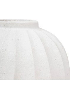 VASI D'ARREDO: vendita online Vaso a sfera Amia, Magnesio Bianco, Alto 44,5 cm, Diametro 39,5 cm in offerta 2