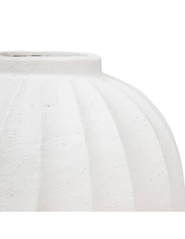 VASI D'ARREDO: vendita online Vaso a sfera Amia, Magnesio Bianco, Alto 44,5 cm, Diametro 39,5 cm in offerta