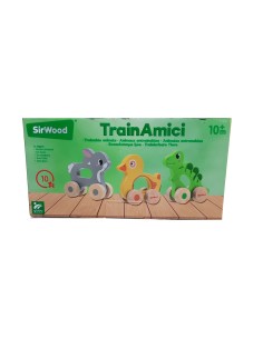 Animali trainabili in legno per bambini piccoli assortiti | shopincasa.it
