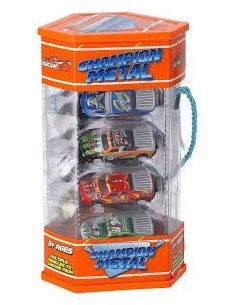 Auto retrocarica in metallo scala 1:64 – conf. 12 pezzi | shopincasa.it
