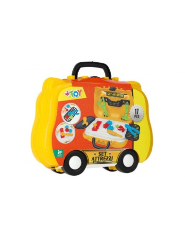 Valigetta meccanico con 17 accessori giocattolo Globo | shopincasa.it