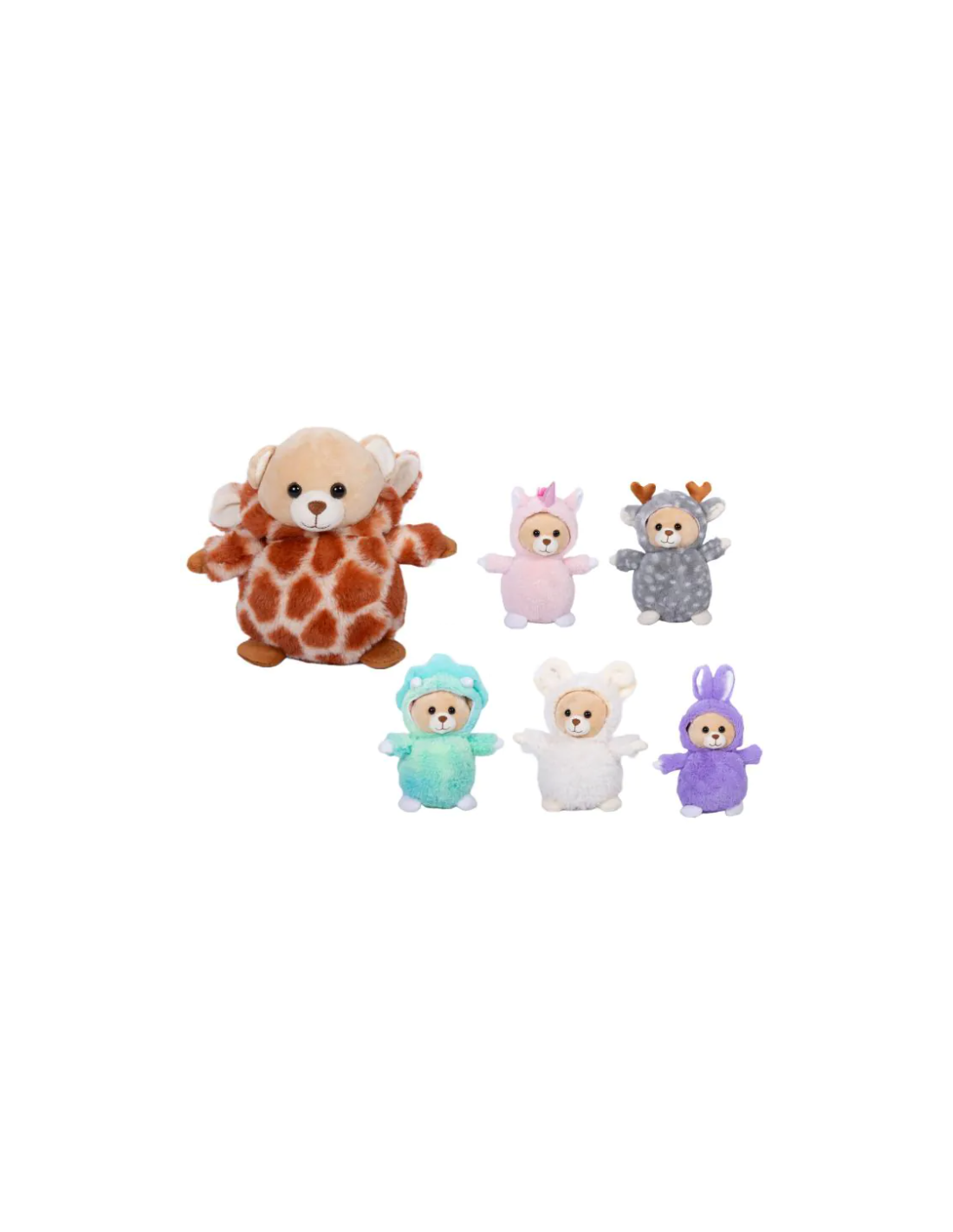 Peluche animali assortiti 18cm morbidi Pelux | shopincasa.it