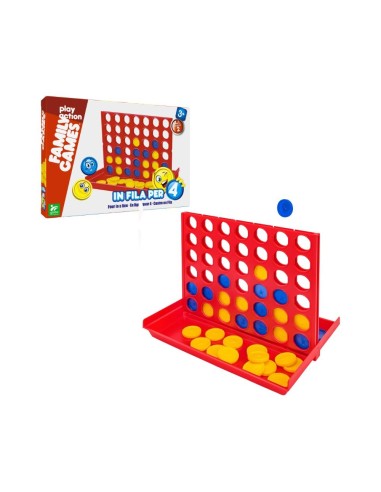 Gioco da tavolo In fila per 4 strategico per 2 giocatori | shopincasa.it