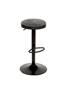 SGABELLO BAR 207390A ILSA NERO/ANTRACITE H76CM