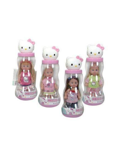 HELLO KITTY 105739876 BAMBOLA EVI LOVE IN TUBETTO