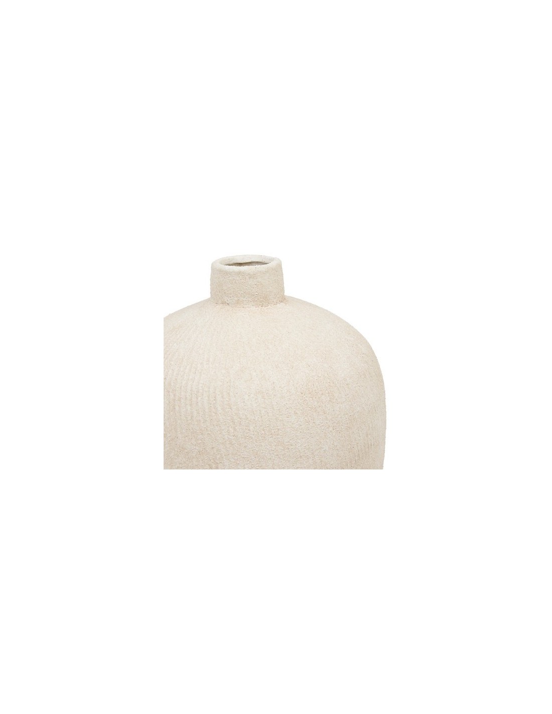 VASI D'ARREDO: vendita online Vaso, gres, Romia, beige, D.22,5 x H.31 cm, collezione Wonja in offerta