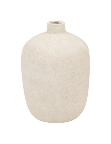 VASI D'ARREDO: vendita online Vaso, gres, Romia, beige, D.22,5 x H.31 cm, collezione Wonja in offerta