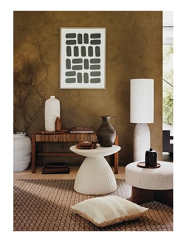 VASI D'ARREDO: vendita online Vaso, gres, Romia, beige, D.19 x H.43,5 cm, collezione Wonja in offerta