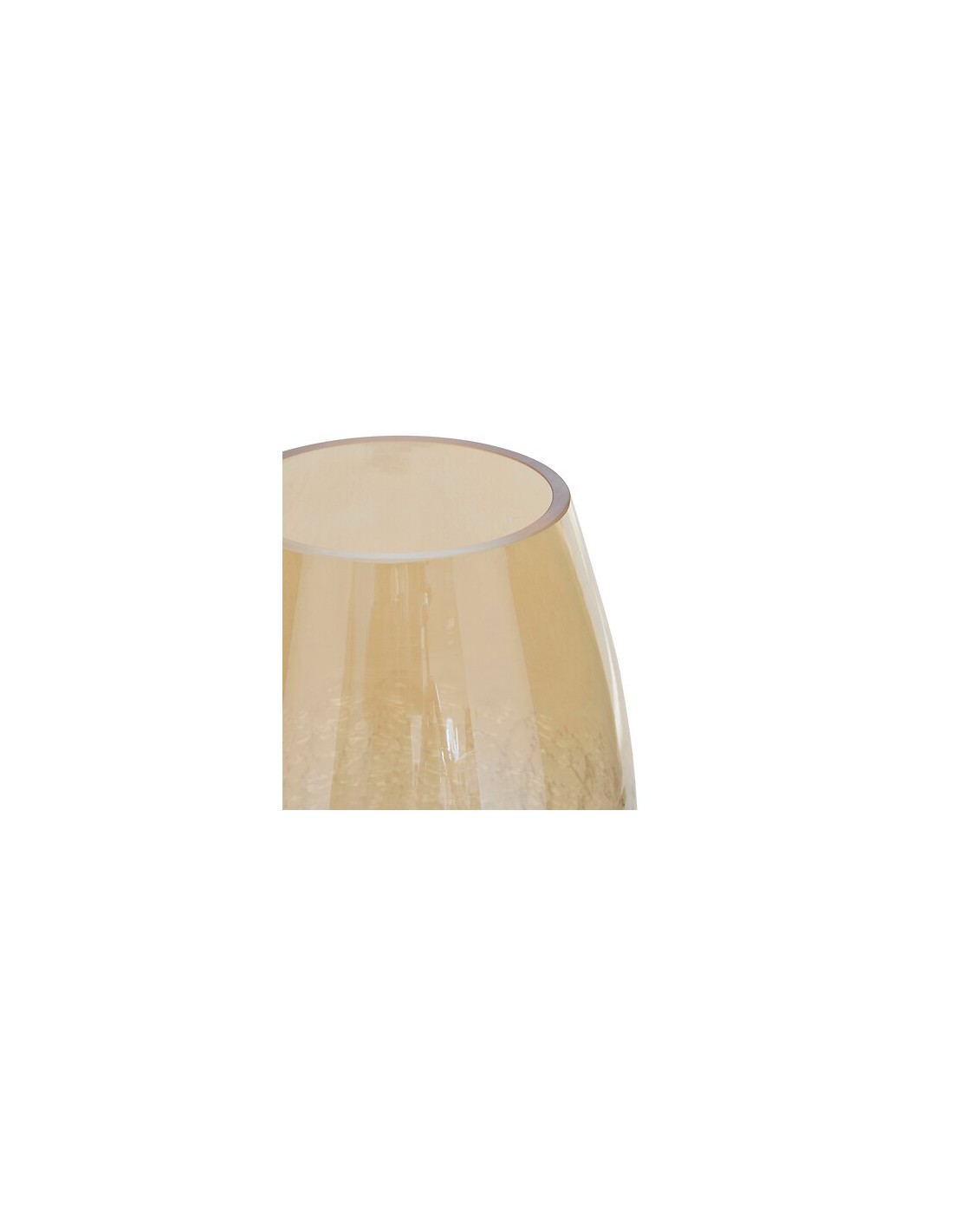 VASI D'ARREDO: vendita online Vaso, vetro craquelé, Alexis, trasparente, D.19 x H.25 cm in offerta
