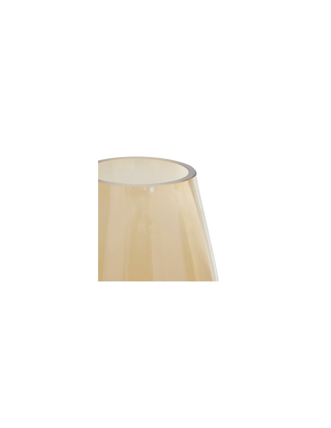 VASI D'ARREDO: vendita online Vaso, vetro craquelé, Alexis, trasparente, D.19 x H.25 cm in offerta