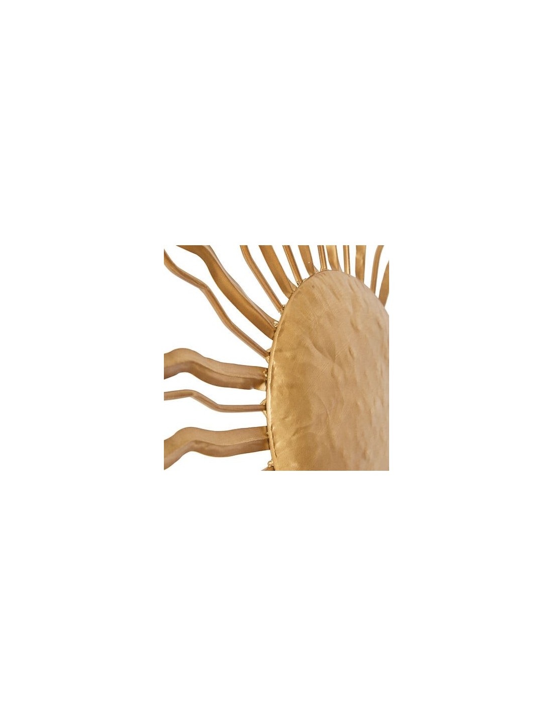 QUADRI E DECORO PARETE: vendita online Decorazione, parete, sole, Edwige, metallo dorato, Ø80 cm, stile moderno in offerta