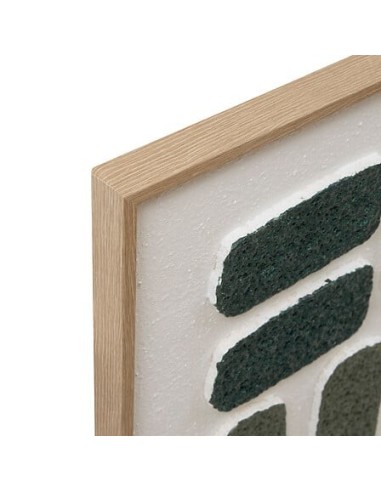 QUADRI E DECORO PARETE: vendita online Tela, 3D, Aladji, verde, 60x80 cm, rilievo decorativo, posa verticale/orizzontale in o...