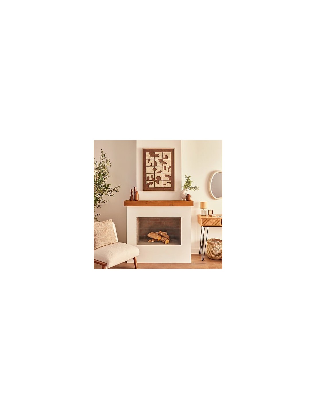 QUADRI E DECORO PARETE: vendita online Tela, 3D, Castille, verde kaki, 60x80 cm, rilievo decorativo, montaggio verticale/oriz...