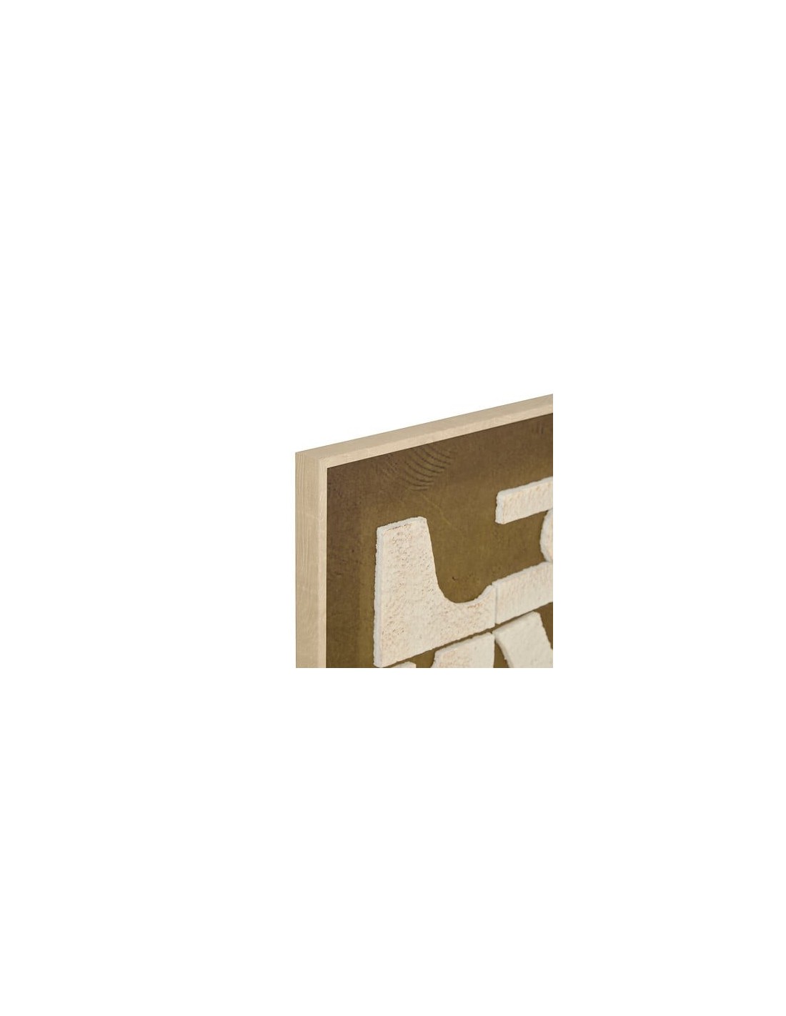 QUADRI E DECORO PARETE: vendita online Tela, 3D, Castille, verde kaki, 60x80 cm, rilievo decorativo, montaggio verticale/oriz...