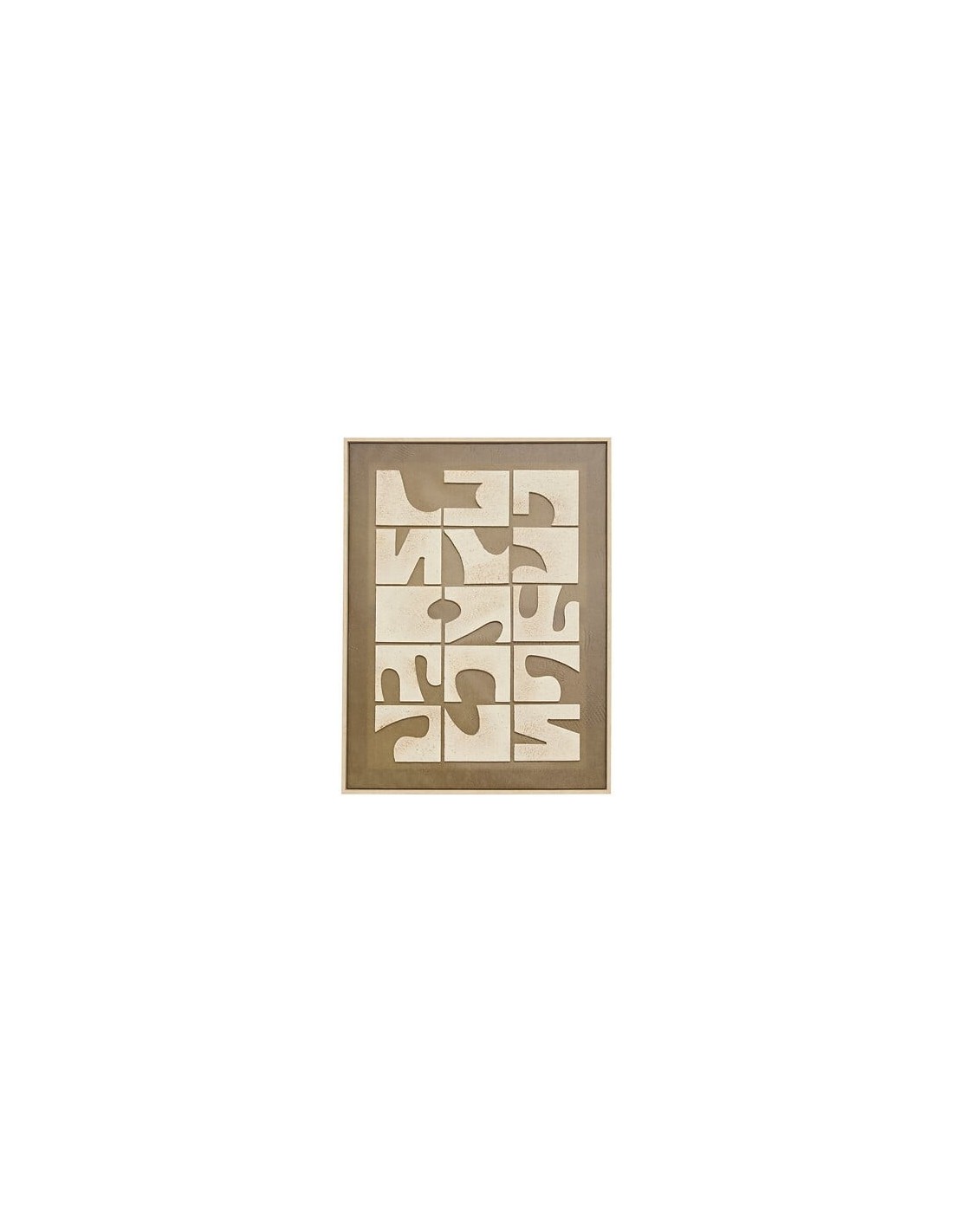 QUADRI E DECORO PARETE: vendita online Tela, 3D, Castille, verde kaki, 60x80 cm, rilievo decorativo, montaggio verticale/oriz...