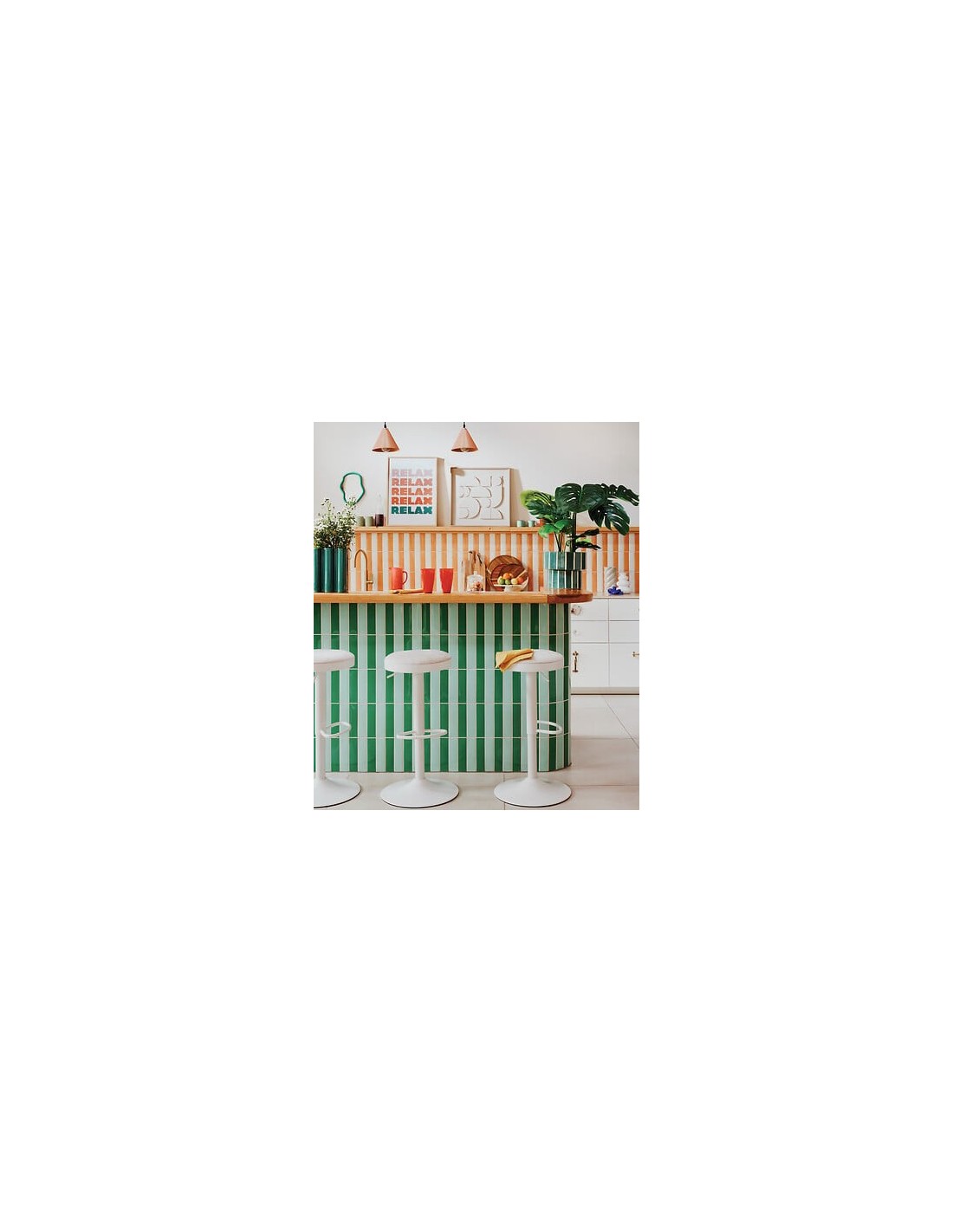 QUADRI E DECORO PARETE: vendita online Tela, 3D, Cataline, bianca, 60x60 cm, rilievo moderno, collezione Modern Flow in offerta