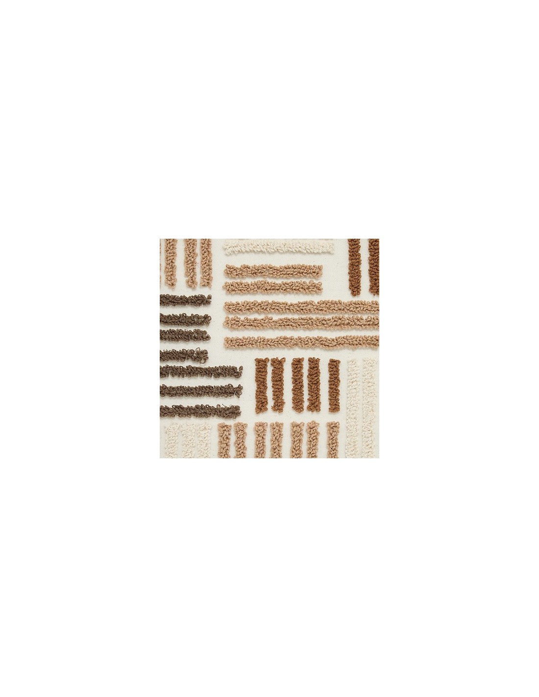 QUADRI E DECORO PARETE: vendita online Tela, 3D, Emir, marrone, 50x70 cm, tessuto tufté, rilievo moderno in offerta