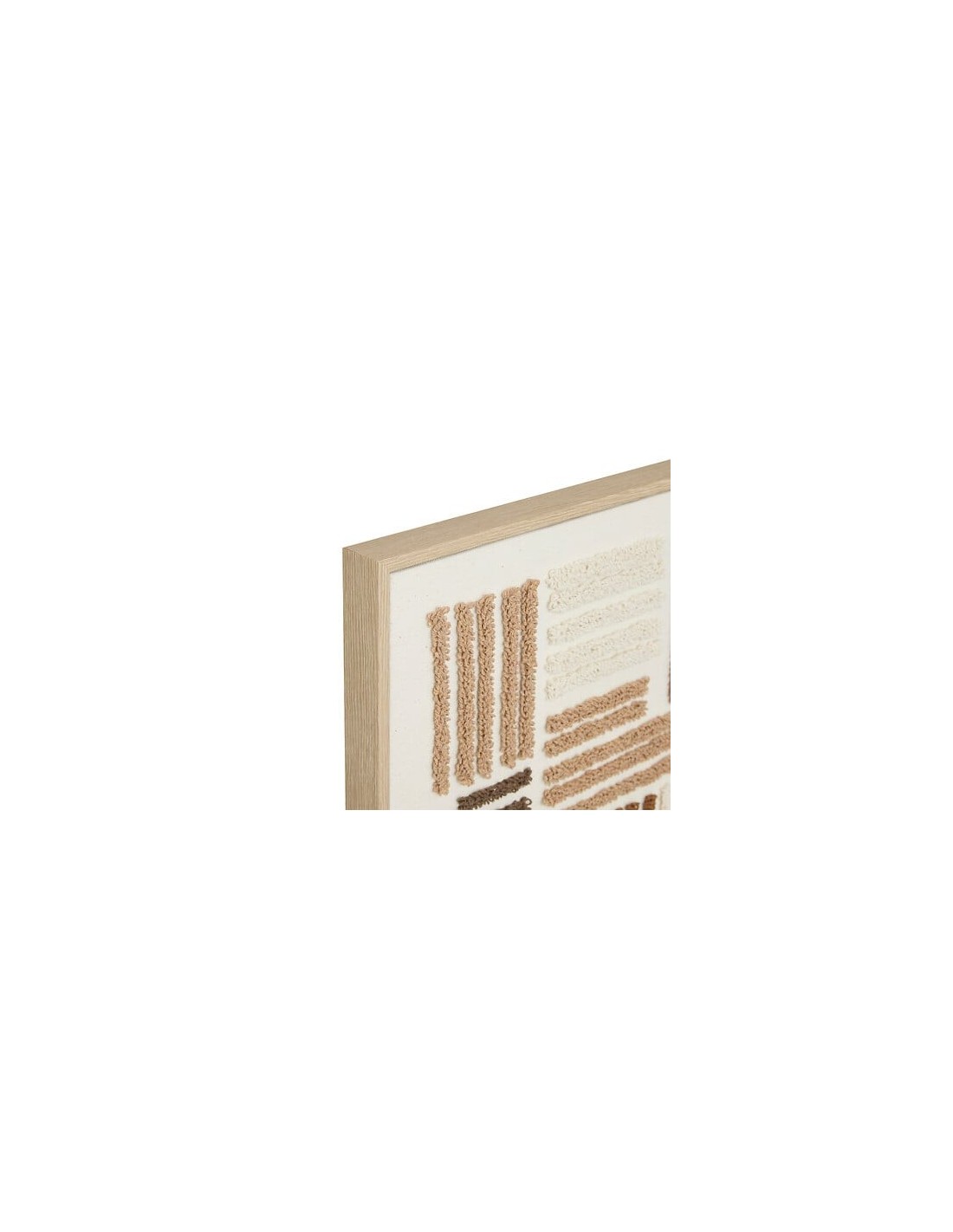 QUADRI E DECORO PARETE: vendita online Tela, 3D, Emir, marrone, 50x70 cm, tessuto tufté, rilievo moderno in offerta