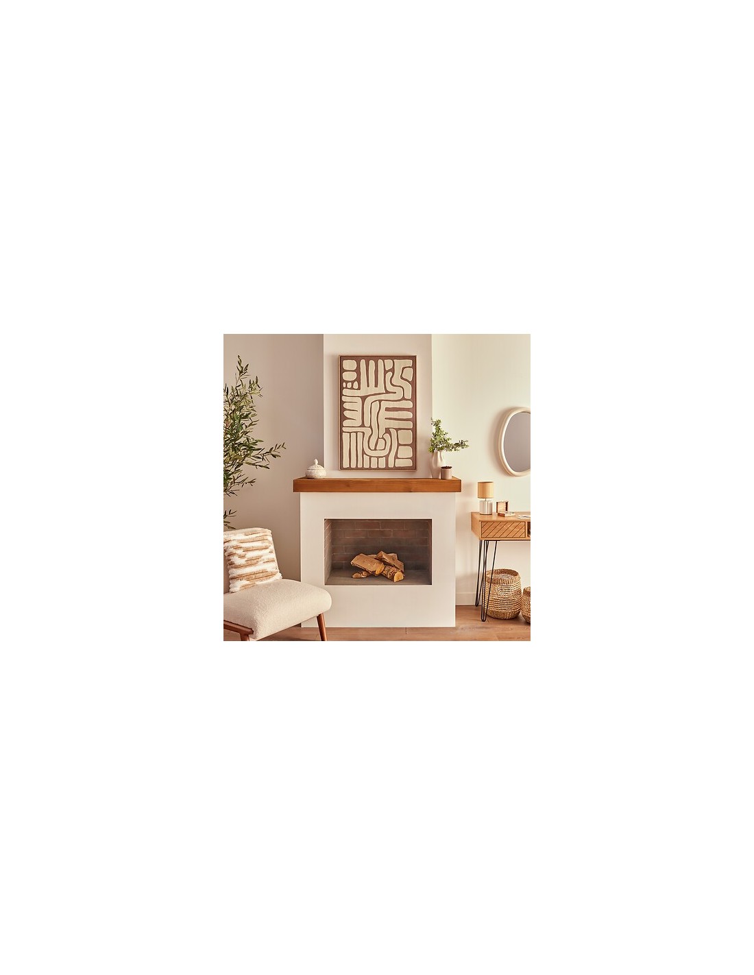 QUADRI E DECORO PARETE: vendita online Tela, 3D, Marcella, marrone, 60x90 cm, rilievo decorativo, posa verticale/orizzontale ...