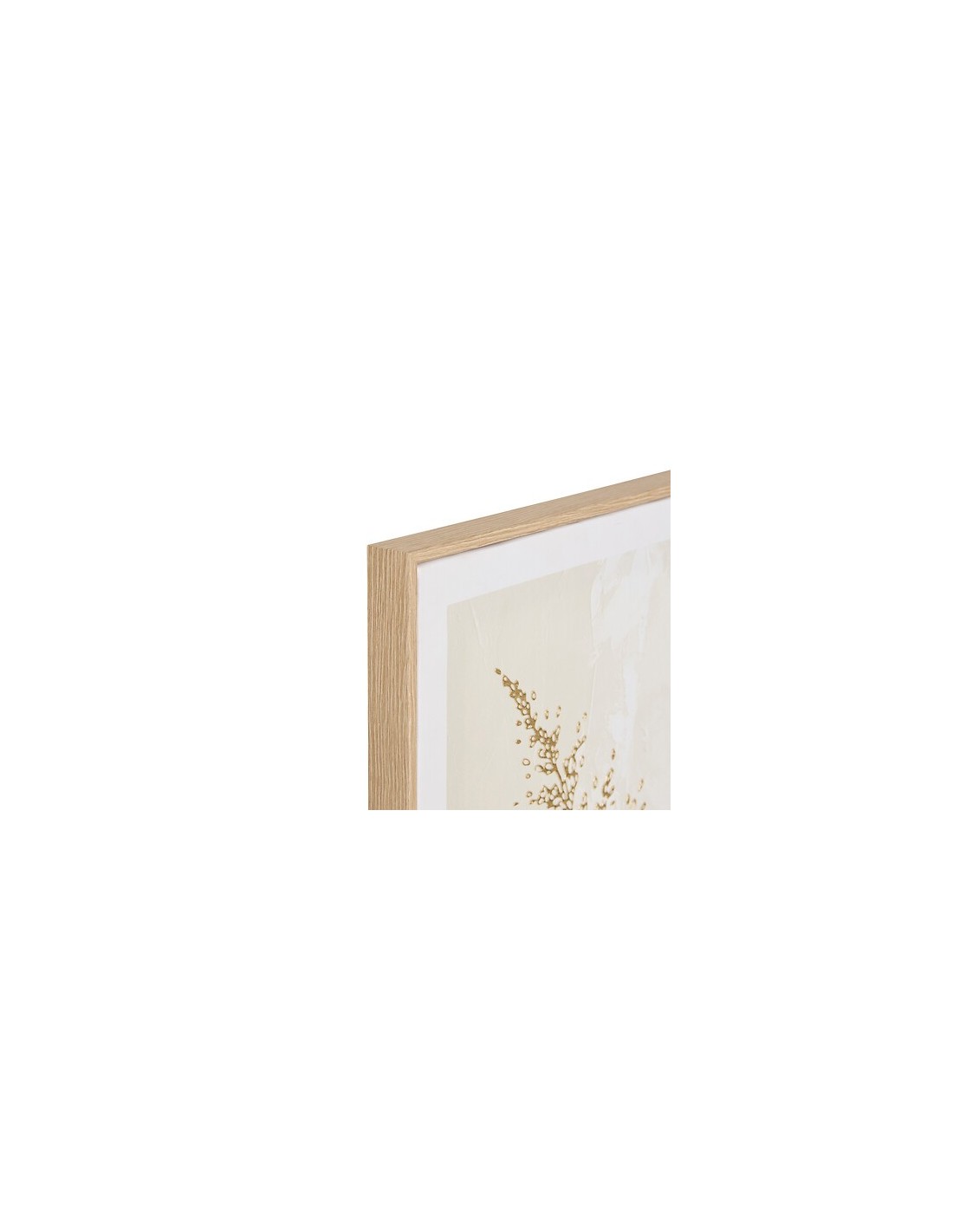 QUADRI E DECORO PARETE: vendita online Tela, 3D, Beryl, bianca, 30x60 cm, effetto alluminio dorato, assortita FOURGERE/FLEUR ...