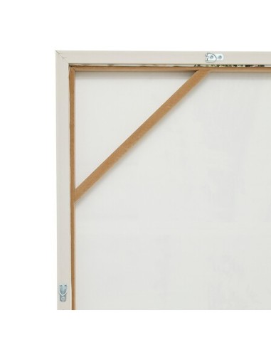 QUADRI E DECORO PARETE: vendita online Tela dipinta incorniciata Farhan 116x75 cm beige medio, texture in rilievo in offerta