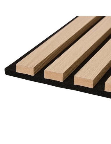 QUADRI E DECORO PARETE: vendita online Set 3 pannelli decorativi, Colva, 30 x 30 cm, MDF, effetto legno chiaro, isolamento ac...