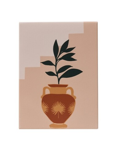 QUADRI E DECORO PARETE: vendita online Set 5 tele stampate, Cynthia, donna, design moderno, MDF, 25 x 25 cm, colori pesca, ar...