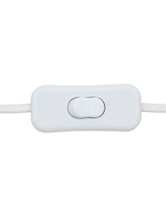 ILLUMINAZIONE: vendita online Lampada boucle dritta, Toxey, bianca, 22 cm altezza, abat-jour 15 cm, design moderno, E14 25W i... 2