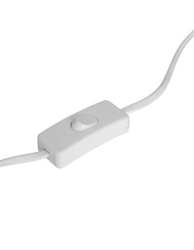 ILLUMINAZIONE: vendita online Lampada Tylia, ceramica bianca, H 47 cm, design elegante, paralume escluso in offerta