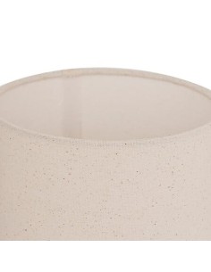 ILLUMINAZIONE: vendita online Lampada Rafa, base in legno, beige, altezza 37 cm, design moderno, HEVEA e PVC in offerta 2