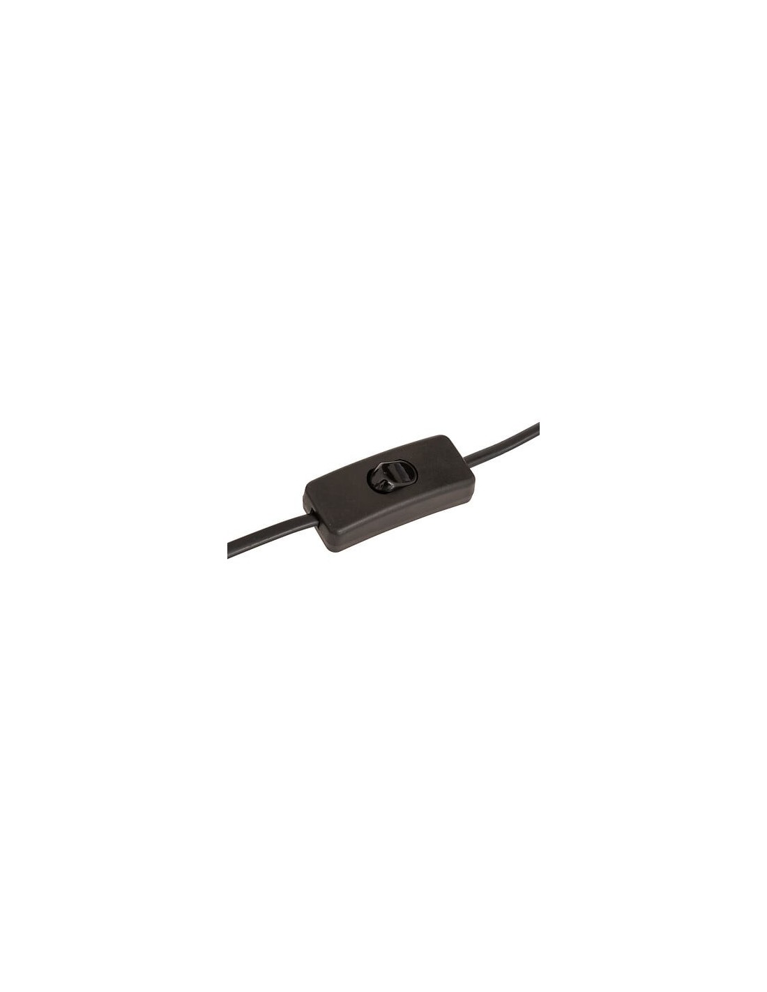 ILLUMINAZIONE: vendita online Lampada fungo Lito, metallo nero, altezza 24,5 cm, design moderno, acciaio in offerta