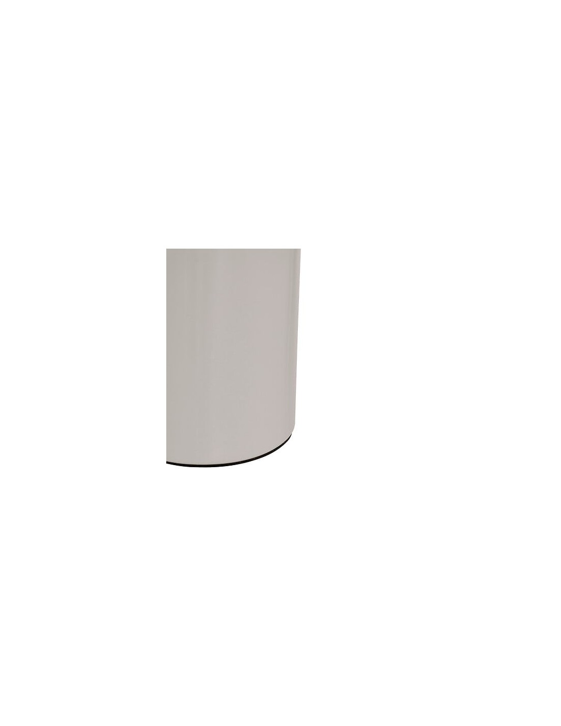 ILLUMINAZIONE: vendita online Lampada fungo Lito, metallo bianco, altezza 24,5 cm, design moderno, acciaio in offerta
