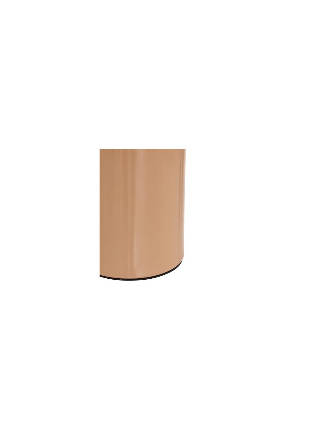 ILLUMINAZIONE: vendita online Lampada fungo Lito, metallo beige, altezza 24,5 cm, diametro 20 cm in offerta