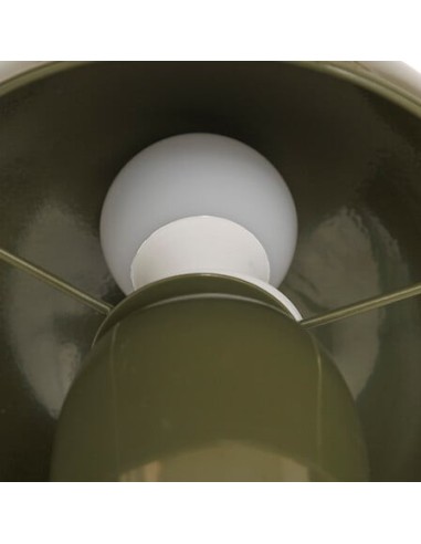 ILLUMINAZIONE: vendita online Lampada fungo Lito, metallo verde kaki, 20 x 20 x 24,5 cm in offerta