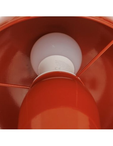 ILLUMINAZIONE: vendita online Lampada fungo Lito, metallo terracotta, 20 x 20 x 24,5 cm in offerta