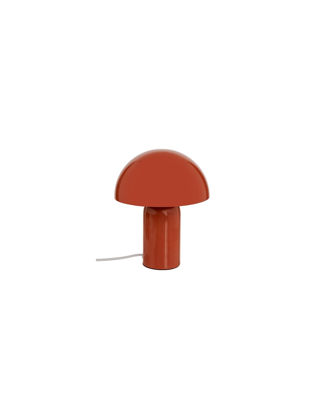 ILLUMINAZIONE: vendita online Lampada fungo Lito, metallo terracotta, 20 x 20 x 24,5 cm in offerta
