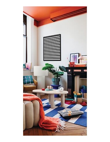 ILLUMINAZIONE: vendita online Lampada fungo Lito, metallo pesca, 20 x 20 x 24,5 cm in offerta