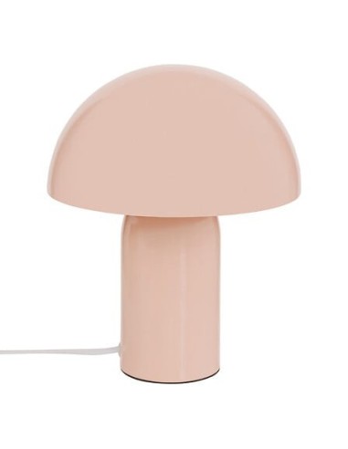 ILLUMINAZIONE: vendita online Lampada fungo Lito, metallo pesca, 20 x 20 x 24,5 cm in offerta