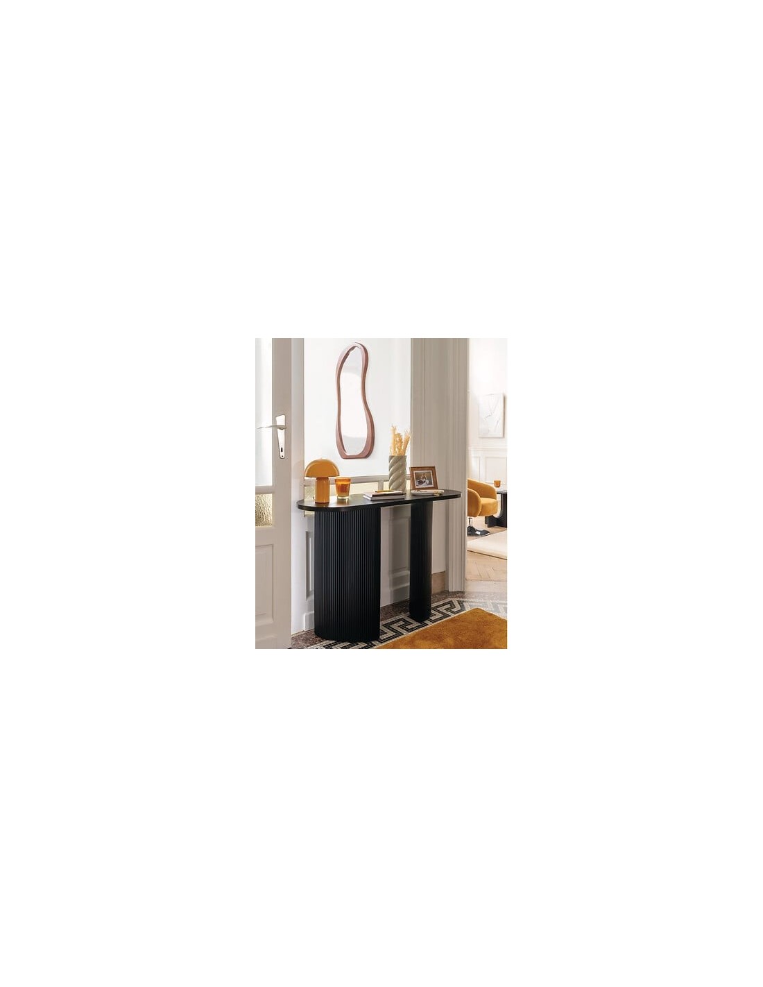 ILLUMINAZIONE: vendita online Lampada fungo Lito, metallo ocra, 20 x 20 x 24,5 cm in offerta