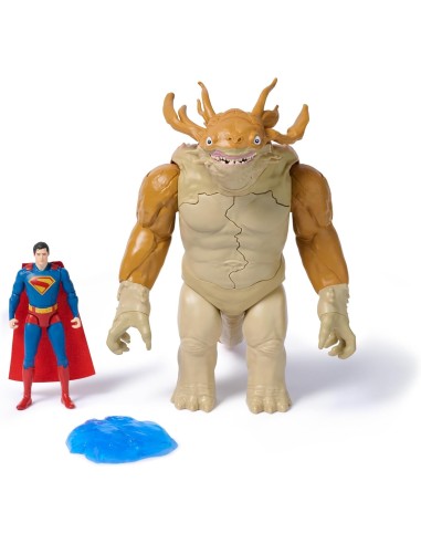 Superman vs Kaiju set con slime blu, figura Superman e mostro 12″ | shopincasa.it