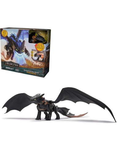 Drago Sputa Fuoco 38 cm Action Figure con  Luci e Suoni | Shop in Casa