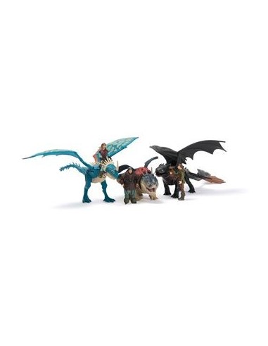 Dragon Trainer drago con personaggio vichingo assortito 4+ anni | shopincasa.it