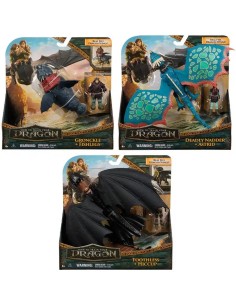Dragon Trainer drago con personaggio vichingo assortito 4+ anni | shopincasa.it