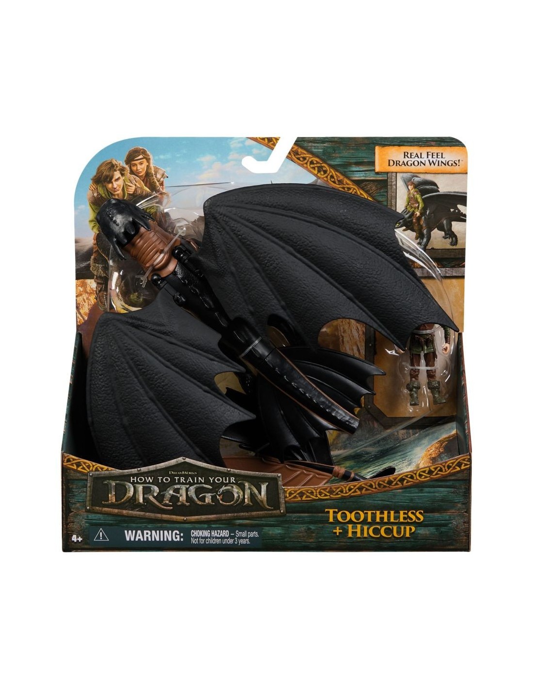 Dragon Trainer drago con personaggio vichingo assortito 4+ anni | shopincasa.it
