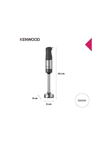 Kenwood HBM60.307GY Frullatore a Immersione 1000W Triblade | shopincasa.it