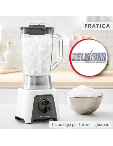 Moulinex Blendeo+ LM2C01 Frullatore 450W Tritaghiaccio | shopincasa.it