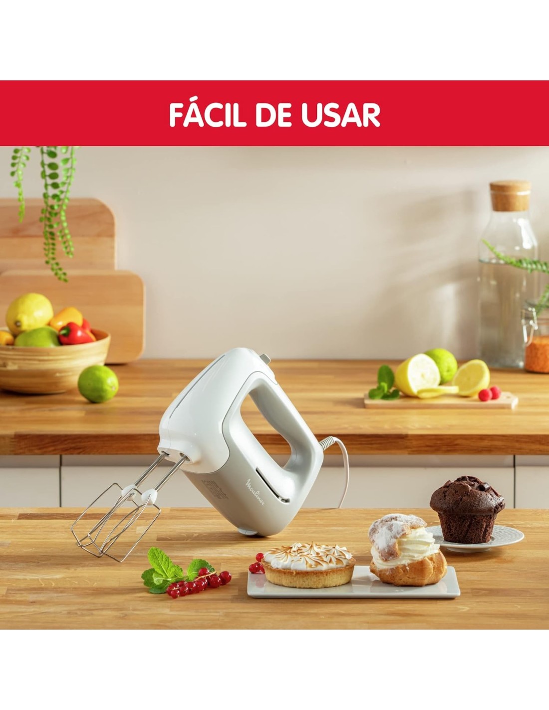 Moulinex HM450 PrepMix Sbattitore Elettrico 450W | shopincasa.it