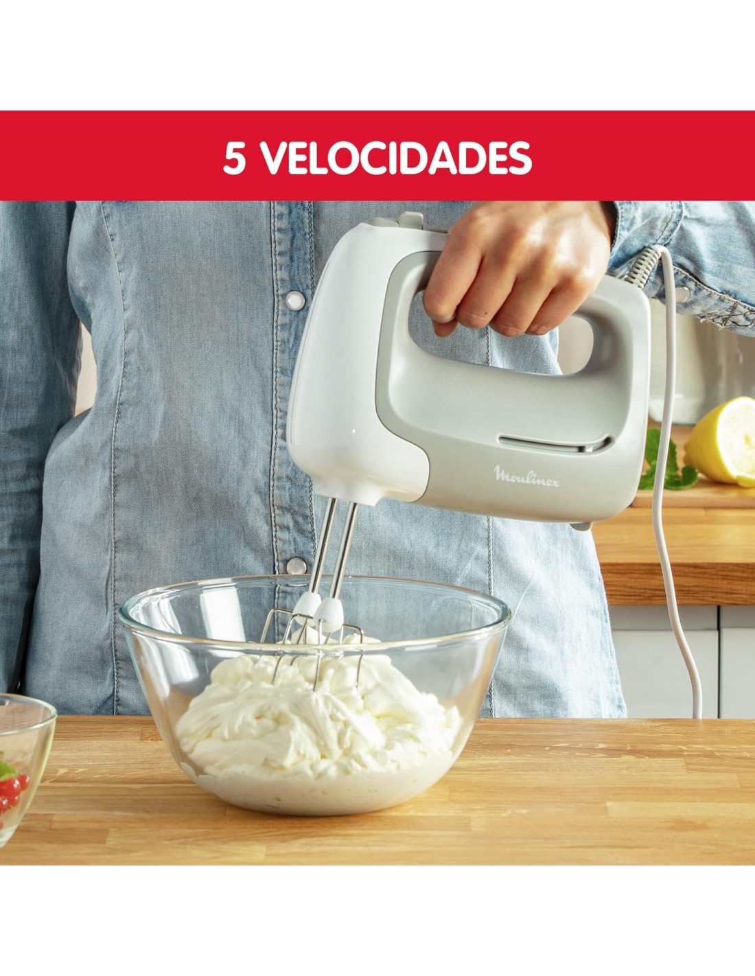 Moulinex HM450 PrepMix Sbattitore Elettrico 450W | shopincasa.it