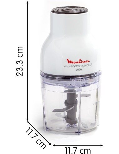 Moulinex DJ5201 Tritatutto 300W con 4 Lame | shopincasa.it