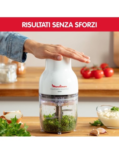 Moulinex DJ5201 Tritatutto 300W con 4 Lame | shopincasa.it